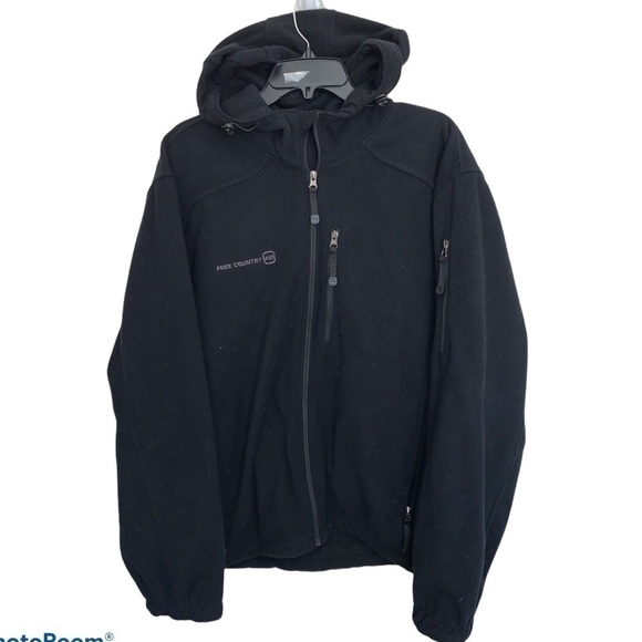 Free Country Men’s XL Fleece Hooded Jacket X1x - Picture 1 of 7